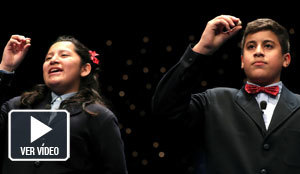 As� han cantado el Gordo de la Loter�a de Navidad 2017